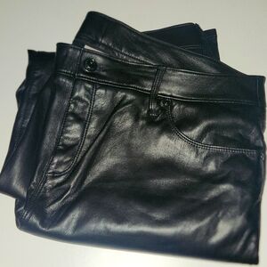 CHICO'S  faux leather pant